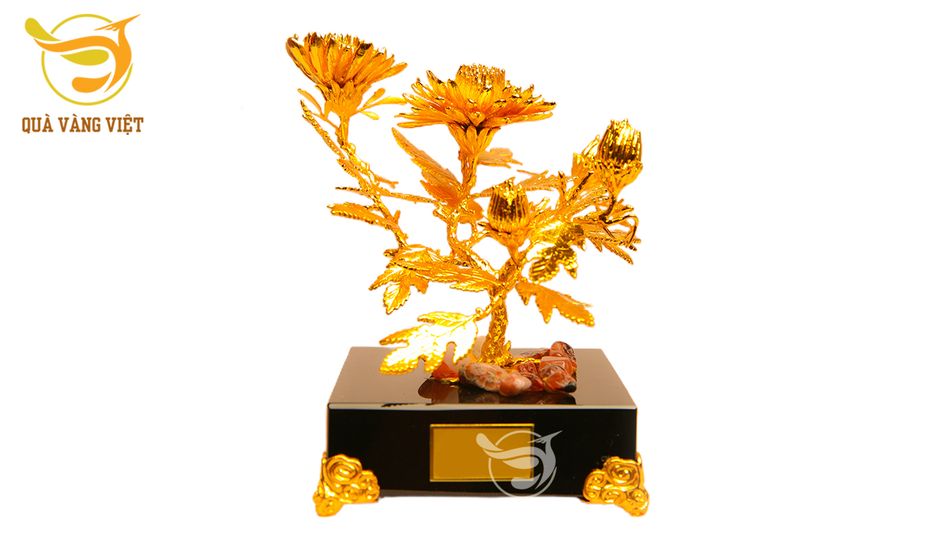 Cây Hoa Cúc Mạ Vàng 24k